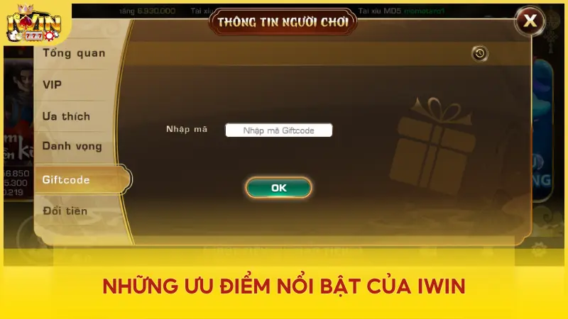 Ưu điểm nổi bật được đánh giá cao tại sân chơi iwin