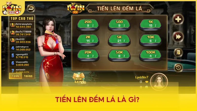 Tiến Lên Đếm là biến thể của Tiến Lên Miền Nam